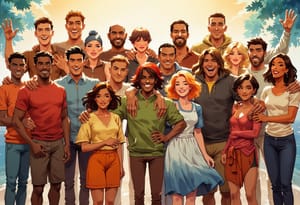 Turning the world upside-down. - Fefulisa’iina o le lalolagi