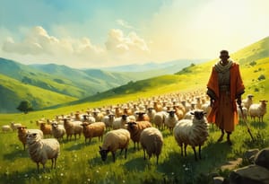 The power of the loved sheep - O le malosi o le mamoe ua alofaina.