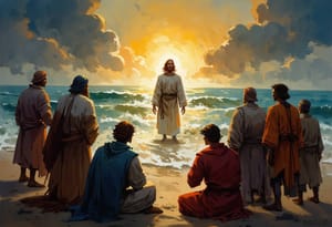 Peter sees Christ: Son of the Living God - Ua vaai Peteru ia Iesu: o le Alo o le Atua Soifua